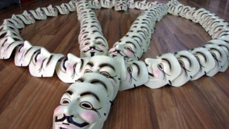 Εκατομμύρια μάσκες των Anonymous στους δρόμους του κόσμου