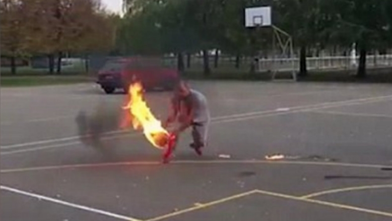 Πήρε... φωτιά το street basketball! (pics)