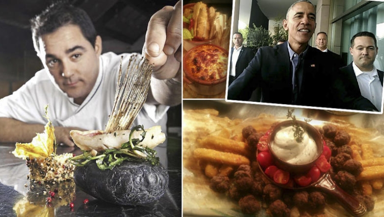 Ο Κρητικός σεφ που ξετρέλανε τον Ομπάμα με τα κεφτεδάκια (pics)