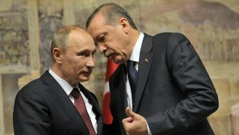 Δεύτερη τηλεφωνική επικοινωνία μεταξύ Πούτιν και Ερντογάν σε διάστημα 2 ημερών