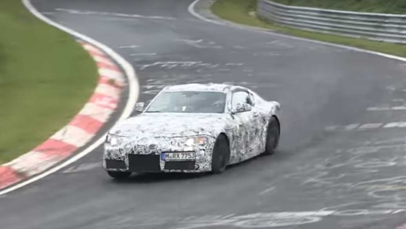 Σαν στο σπίτι της η Toyota Supra στο Ring (video)