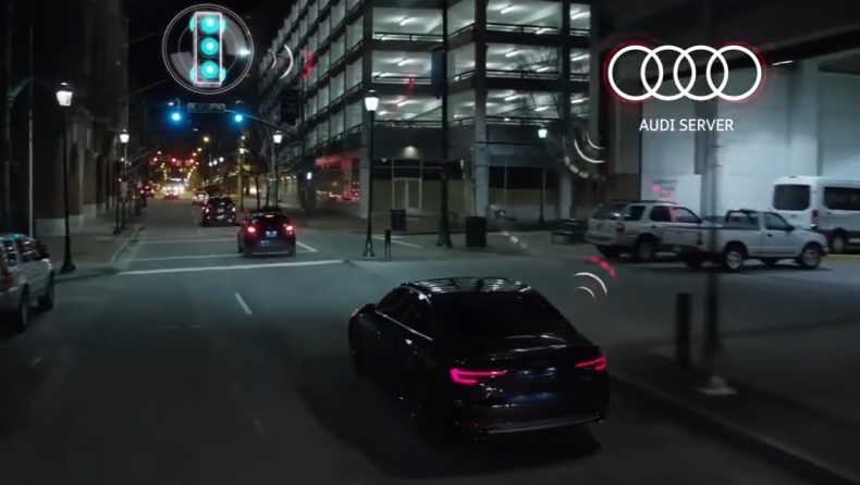 Ξεχνάς τα φανάρια με την Audi (video)