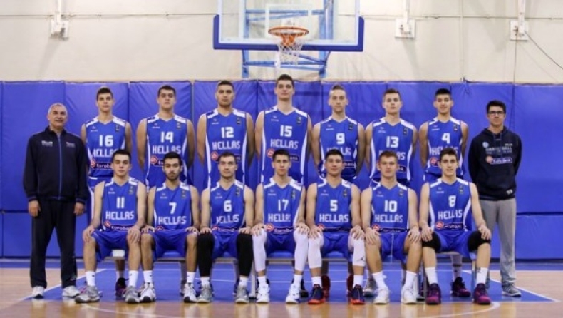«Πέταξε» για το Ευρωμπάσκετ η Εθνική Εφήβων