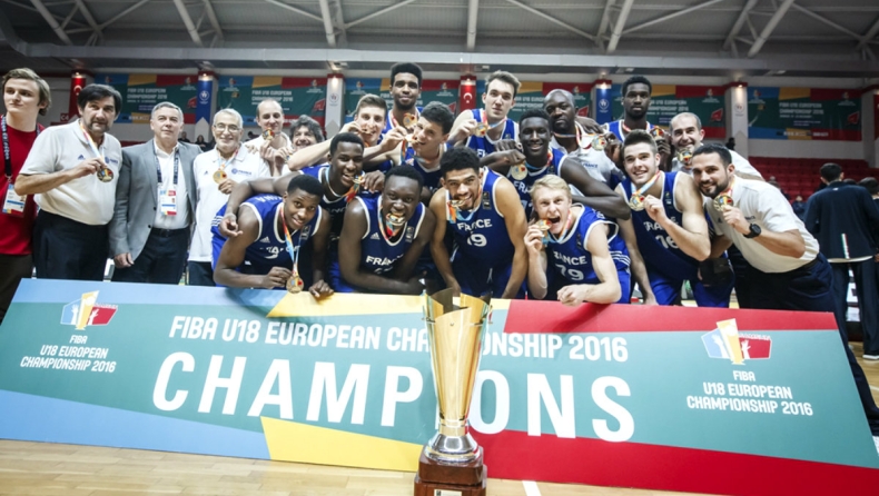 Η Γαλλία πρωταθλήτρια στο Eurobasket U18 (pics)