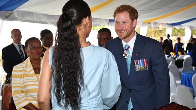 Όταν ο Πρίγκιπας Χάρι συνάντησε την Rihanna (pics & vid)