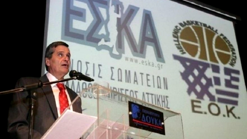 Σχεδόν παμψηφεί επανεξελέγη Πρόεδρος της ΕΣΚΑ ο Μπασούρης