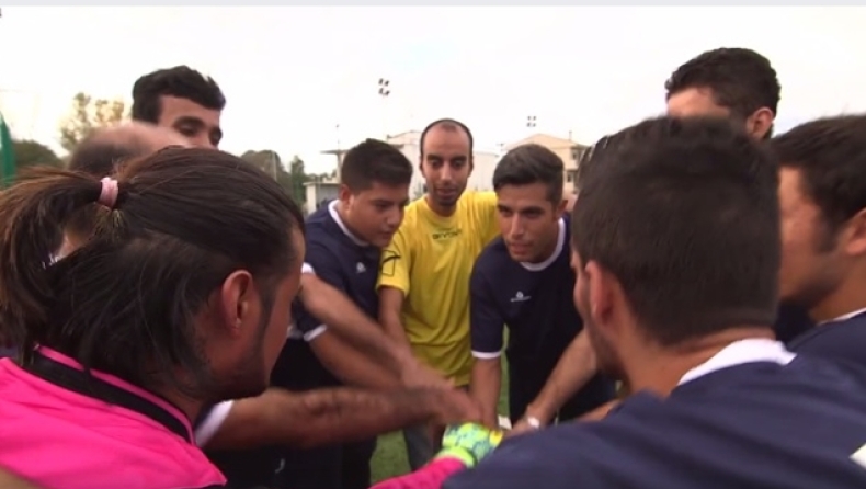 «Ένα ποδοσφαιρικό όνειρο ενώνει τους πρόσφυγες»