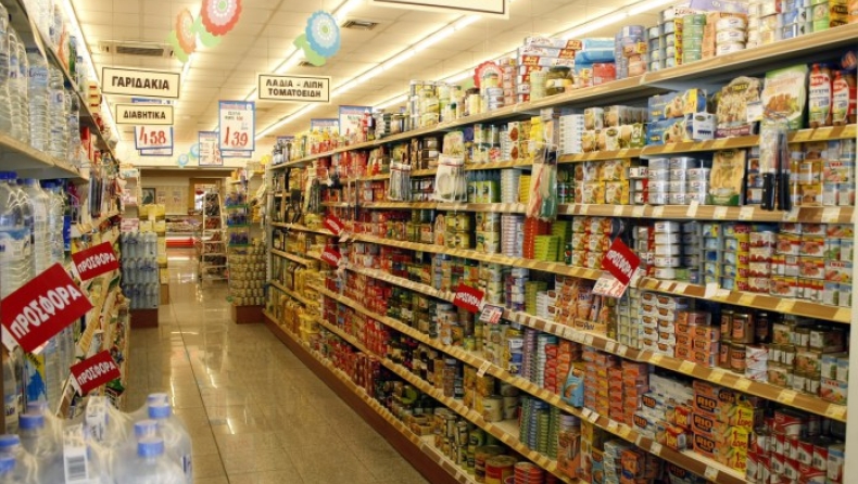 Ύφεση και το 2017 δείχνουν τα έσοδα των supermarket
