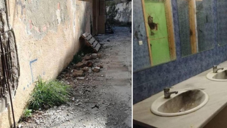 Εικόνες ντροπής σε σχολείο της Καρπάθου (pics)