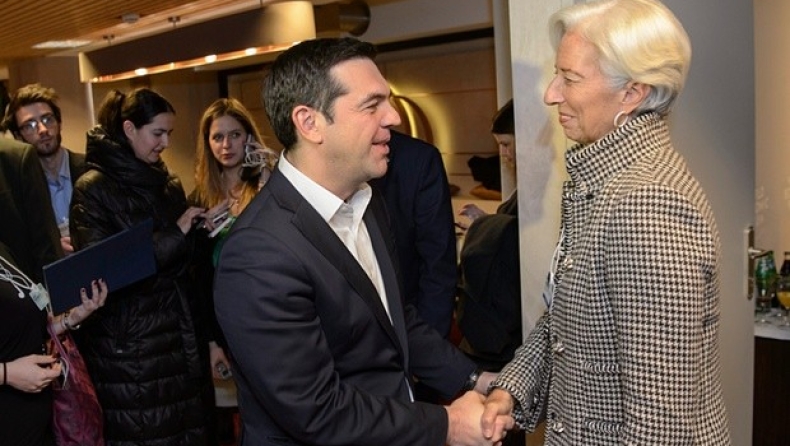Η Λαγκάρντ επιμένει για το χρέος, ο Τσίπρας ανοίγει πόρτα στο ΔΝΤ