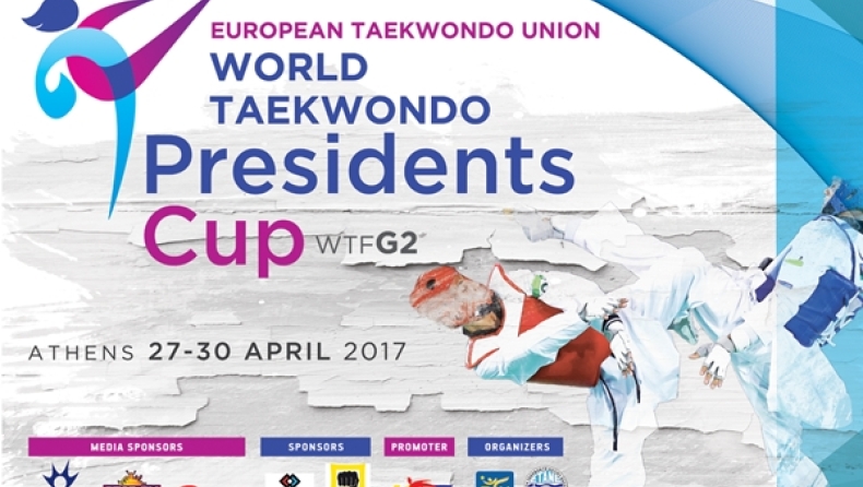 Παρουσία 2.182 αθλητών από 50 χώρες το 2nd WTF Presidents Cup – Europe