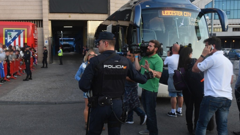 Δέχθηκαν επίθεση οπαδοί της Λέστερ στη Μαδρίτη