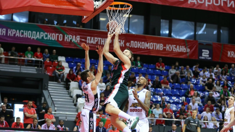 Λοκομοτίβ Κουμπάν - Κάλεβ Ταλίν 86-75