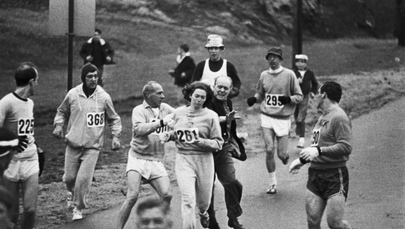 Η Κάθριν Σουίτζερ έτρεξε ξανά στο Μαραθώνιο της Βοστώνης