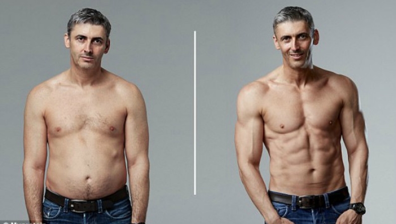 45χρονος πατέρας «μεταμόρφωσε» το σώμα του σε μόλις 3 μήνες! (pics & vid)