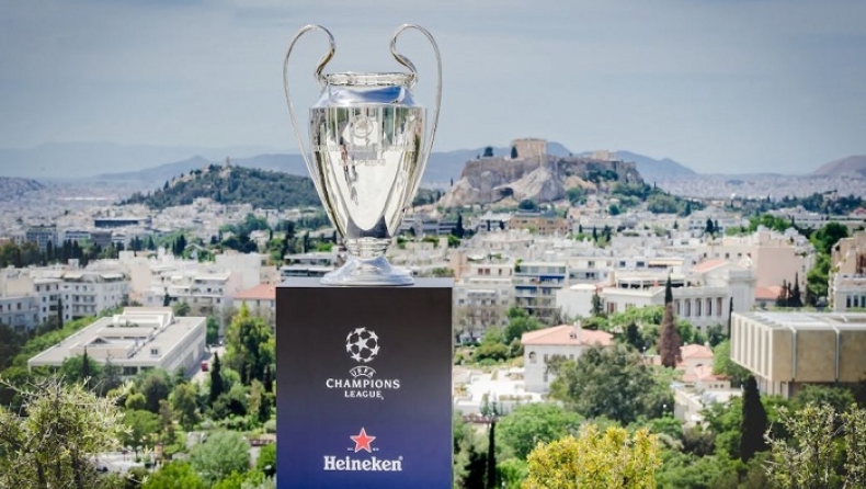 Στην Ελλάδα αποκλειστικά από τη Heineken το τρόπαιο του UEFA Champions League!