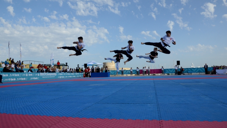 To Παγκόσμιο πρωτάθλημα Taekwondo Beach ωφέλησε τη Ρόδο