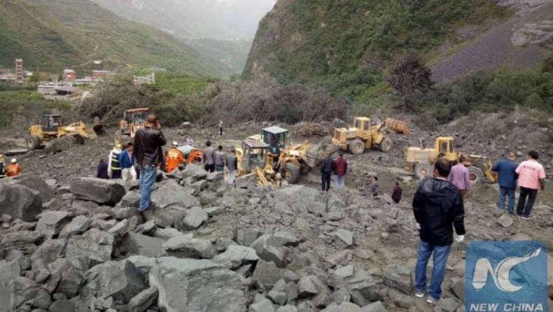 100 άνθρωποι στην Κίνα μπορεί να έχουν θαφτεί κάτω από τη λάσπη