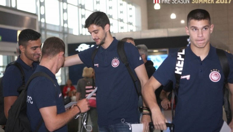 Έφυγε για Ζέεφελντ ο Ολυμπιακός (pics)