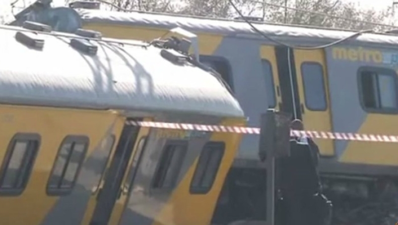 Νότια Αφρική: Ένας νεκρός και 100 τραυματίες από σύγκρουση δύο τρένων κοντά στο Γιοχάνεσμπουργκ
