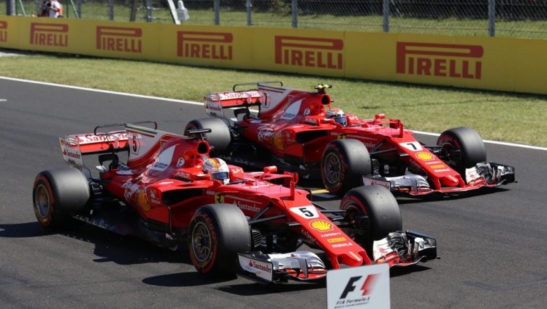 Ξανά δυνατή η Ferrari, pole position ο Φέτελ