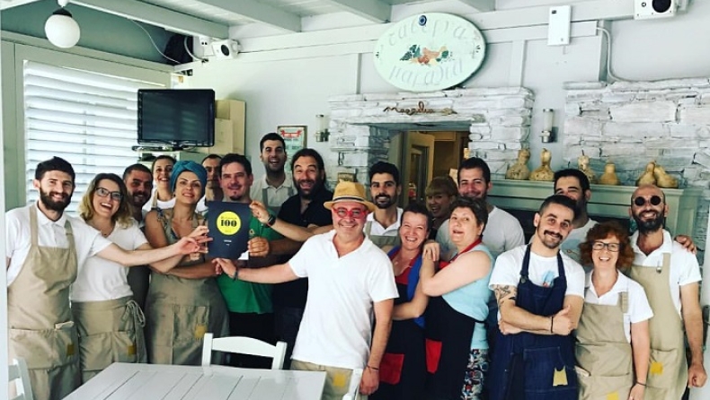 Στα 100 καλύτερα εστιατόρια της Ελλάδας η «Μαραθιά» της Τήνου