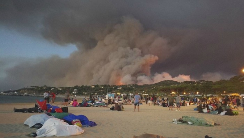 Γαλλία: 10.000 άνθρωποι άφησαν τα σπίτια τους λόγω της πυρκαγιάς