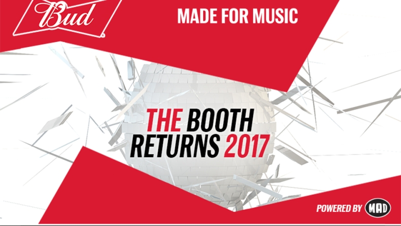 Bud Made for Music: THE BOOTH 2017 Returns!