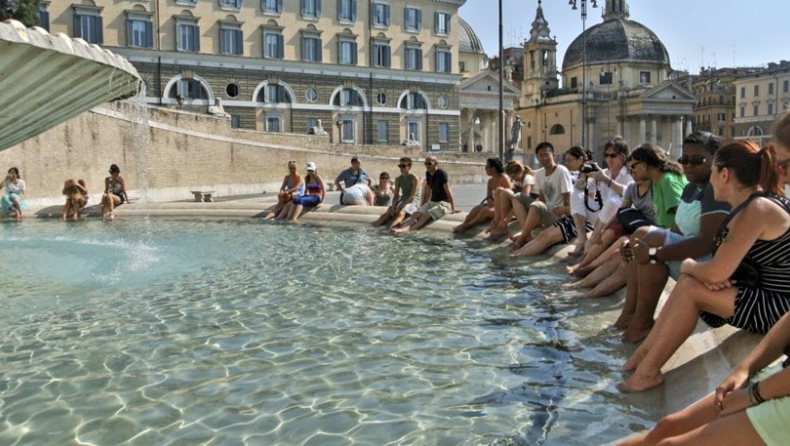 Πιθανές διακοπές νερού στην Ρώμη λόγω των υψηλών θερμοκρασιών