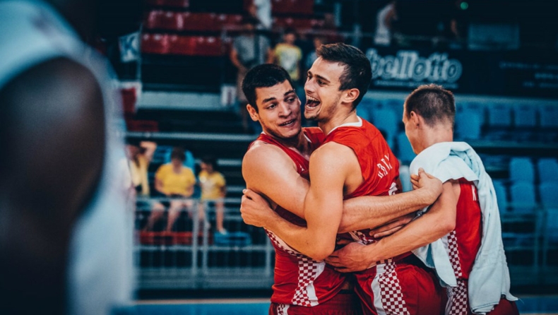 Στην Α' Κατηγορία του Eurobasket U20 Κροατία και Ρουμανία