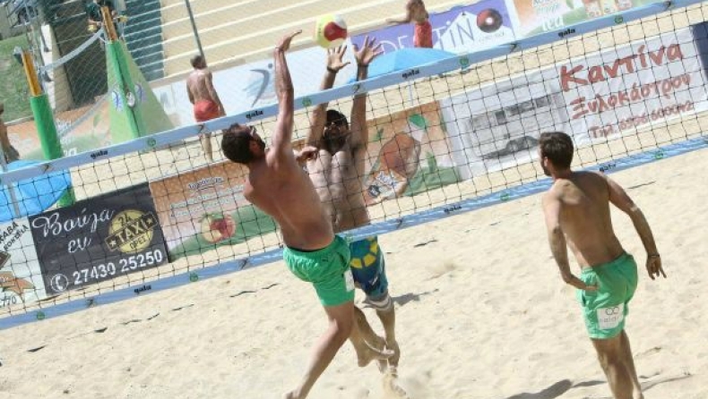 Συμπληρώθηκε το ταμπλό των ανδρών στο Beach Volley