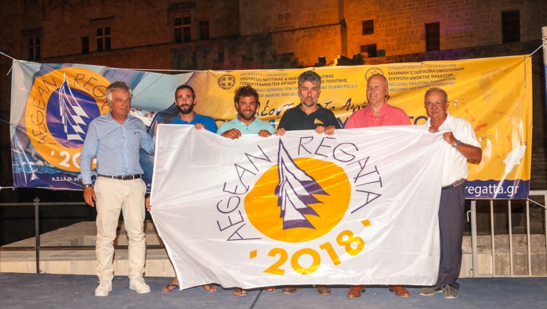 H διαδρομή της Αegean Regatta 2018
