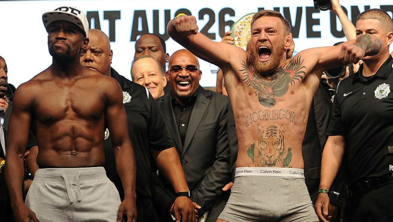 Προκλητικός McGregor, χαλαρός Mayweather (vids & pics)