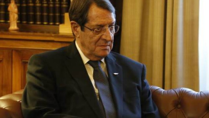 Αναστασιάδης: Θα καταβάλουμε προσπάθειες να ξαναρχίσει ο διάλογος για το Κυπριακό