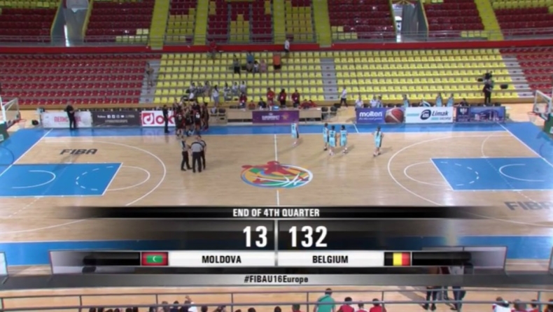 Νίκη με 119 πόντους διαφορά το Βέλγιο, 80 λάθη η Μολδαβία! (pics & vid)