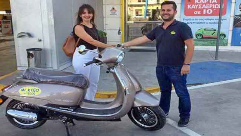 Ακόμα ένα scooter χάρισαν τα MrKTEO