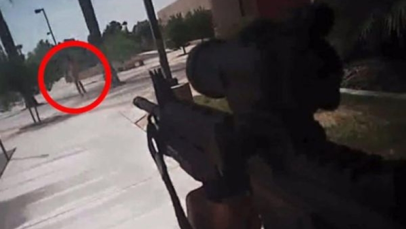 Σοκαριστικό βίντεο με αστυνομικό που πυροβολεί παίκτη πόκερ στο Las Vegas