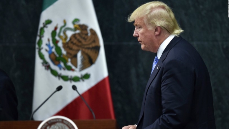 «Επί Τραμπ έρχονται λιγότεροι παράτυποι μετανάστες από το Μεξικό»