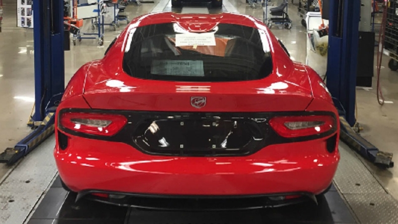 Τα τελευταία Dodge Viper βγήκαν από το εργοστάσιο