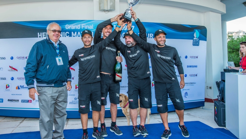 H Nespresso VMG Team νικήτρια στο Hellenic Match Racing Tour 2017!
