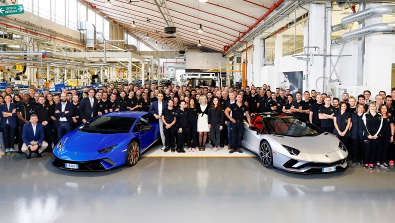 Ρεκόρ πωλήσεων σημειώνει η Lamborghini
