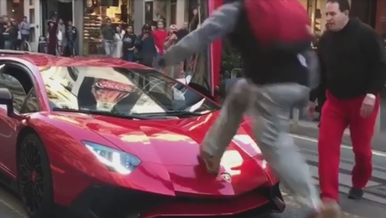 Αν «πηδήξεις» μια Lamborghini, έχεις και συνέπειες! (vid)