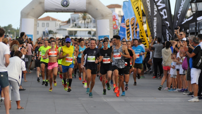 Eντυπωσιακό και καινοτόμο το Spetses Mini Marathon
