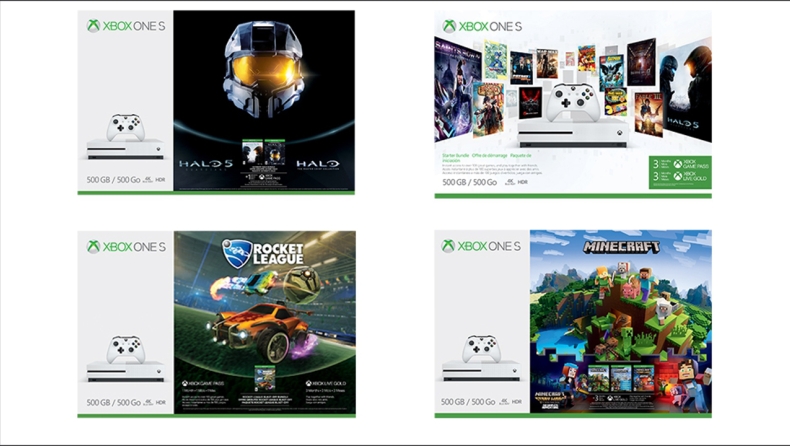 Τέσσερα νέα bundles για το Xbox One S