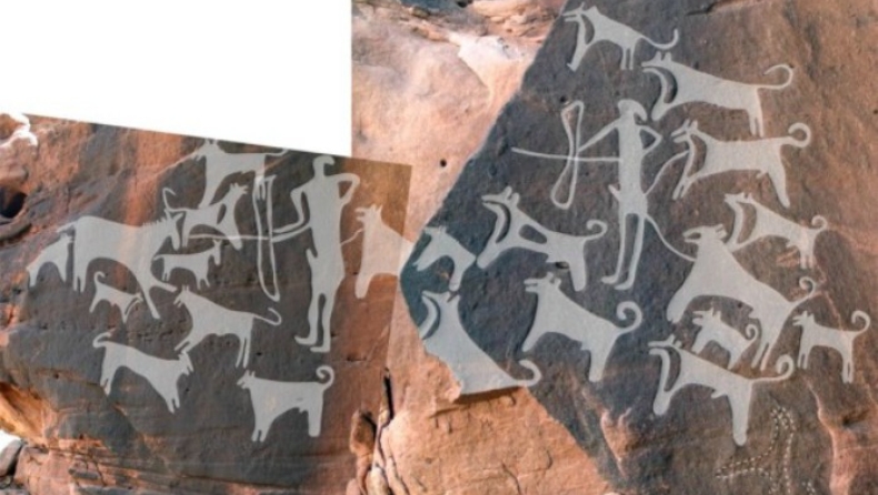 Ζωγραφιές κυνηγόσκυλων ηλικίας 8.000 ετών (vid)