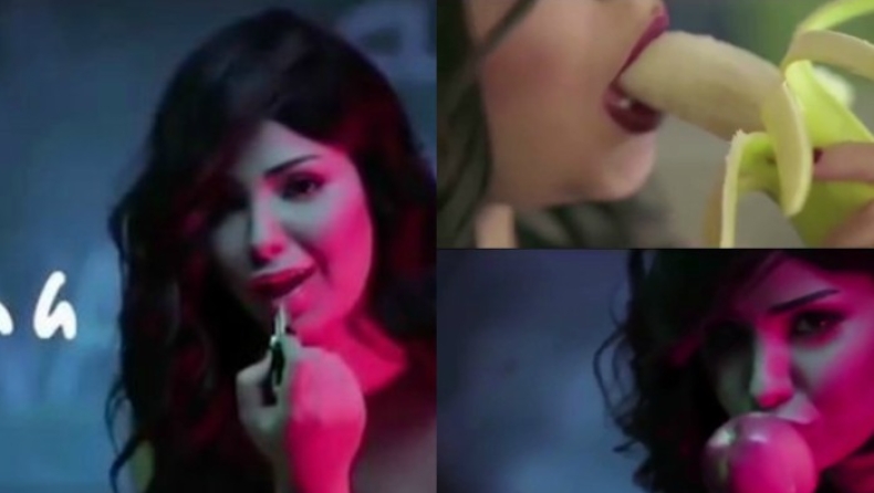 Συνέλαβαν Αιγύπτια τραγουδίστρια επειδή τρώει προκλητικά μπανάνα στο video clip της! (vid)