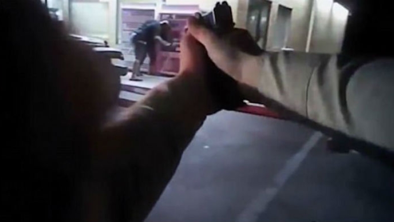 Λας Βέγκας: Σκηνές από αστυνομική ταινία με πυροβολισμούς on camera (vid)