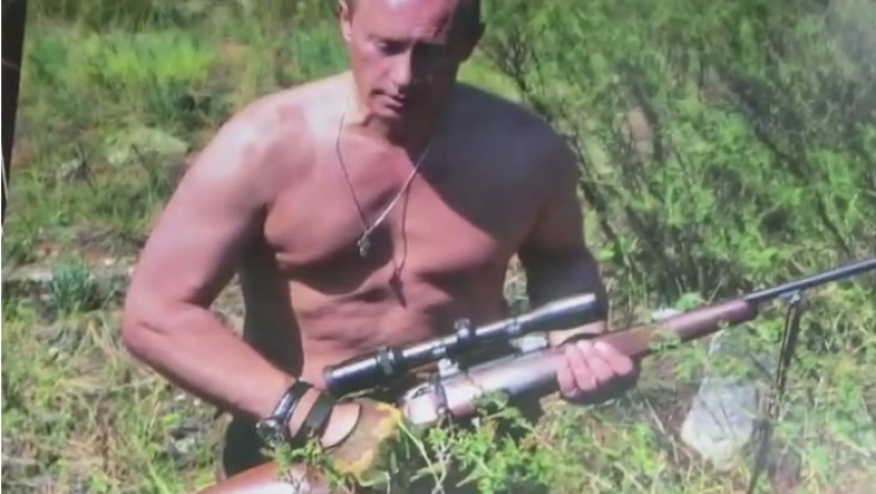 Ο Πούτιν σε ρόλο μοντέλου για συλλεκτικό ημερολόγιο (pics & vid)