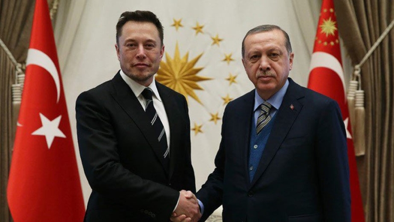 Ο Mr Tesla συνάντησε τον Ερντογάν στην Τουρκία