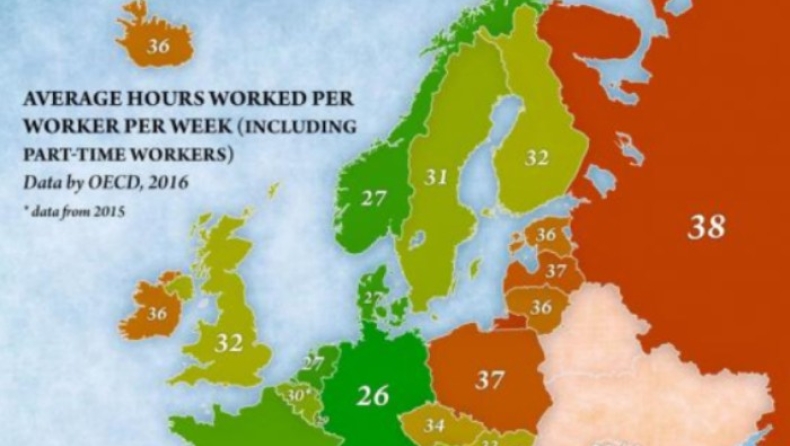 Οι Έλληνες είναι οι πιο «εργατικοί» Ευρωπαίοι